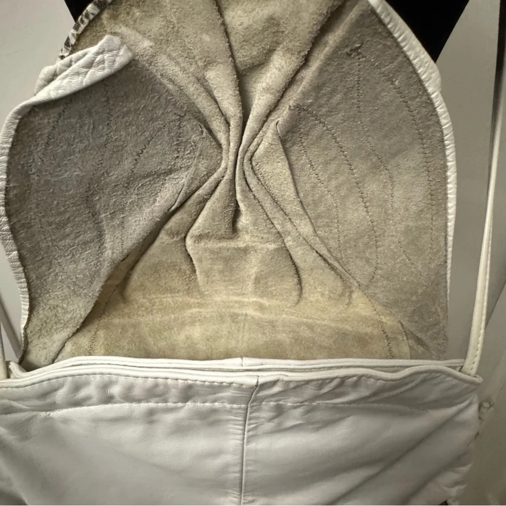 Vintage genuine leather